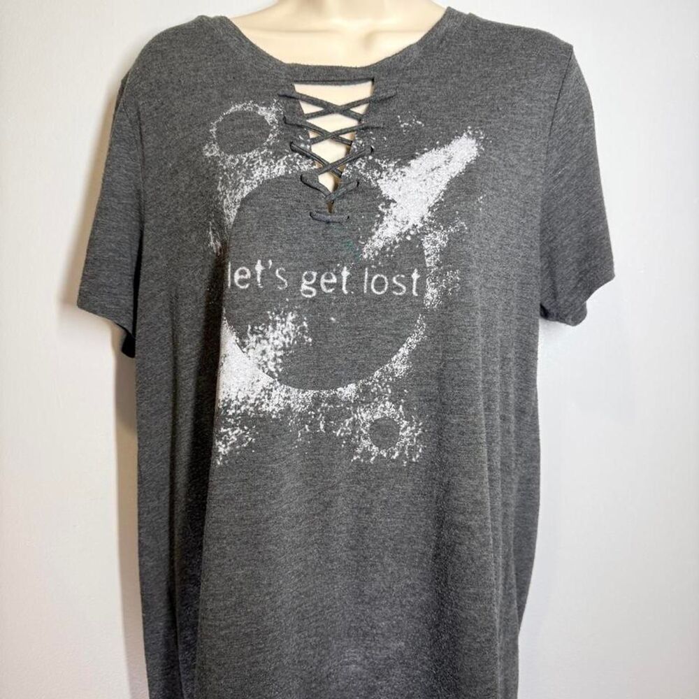 Modern-lux Men's Grey T-shirt